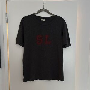 Saint Laurent Dark Gray T-Shirt